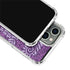 Radiant Orchid Floral iPhone 13 Pro Max Clear Case